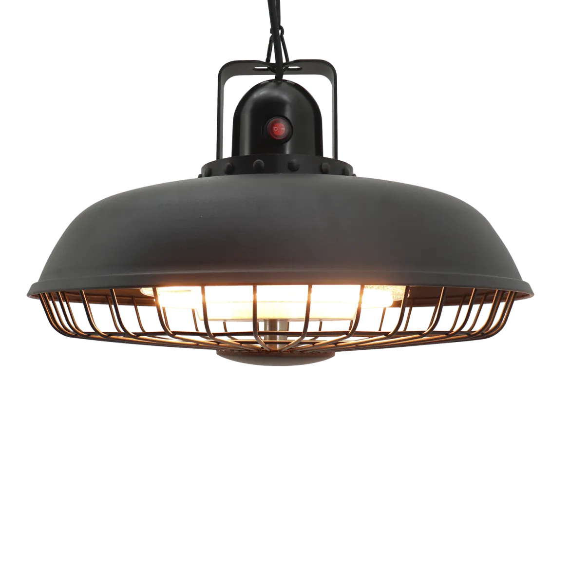HORTUS terrassevarmer hængemodel HA 600/1200/1800W inkl. fjernbetjening og soft touch
