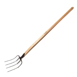 Høtyv / gødningsgreb med 4 tænder og askeskaft - 160 cm