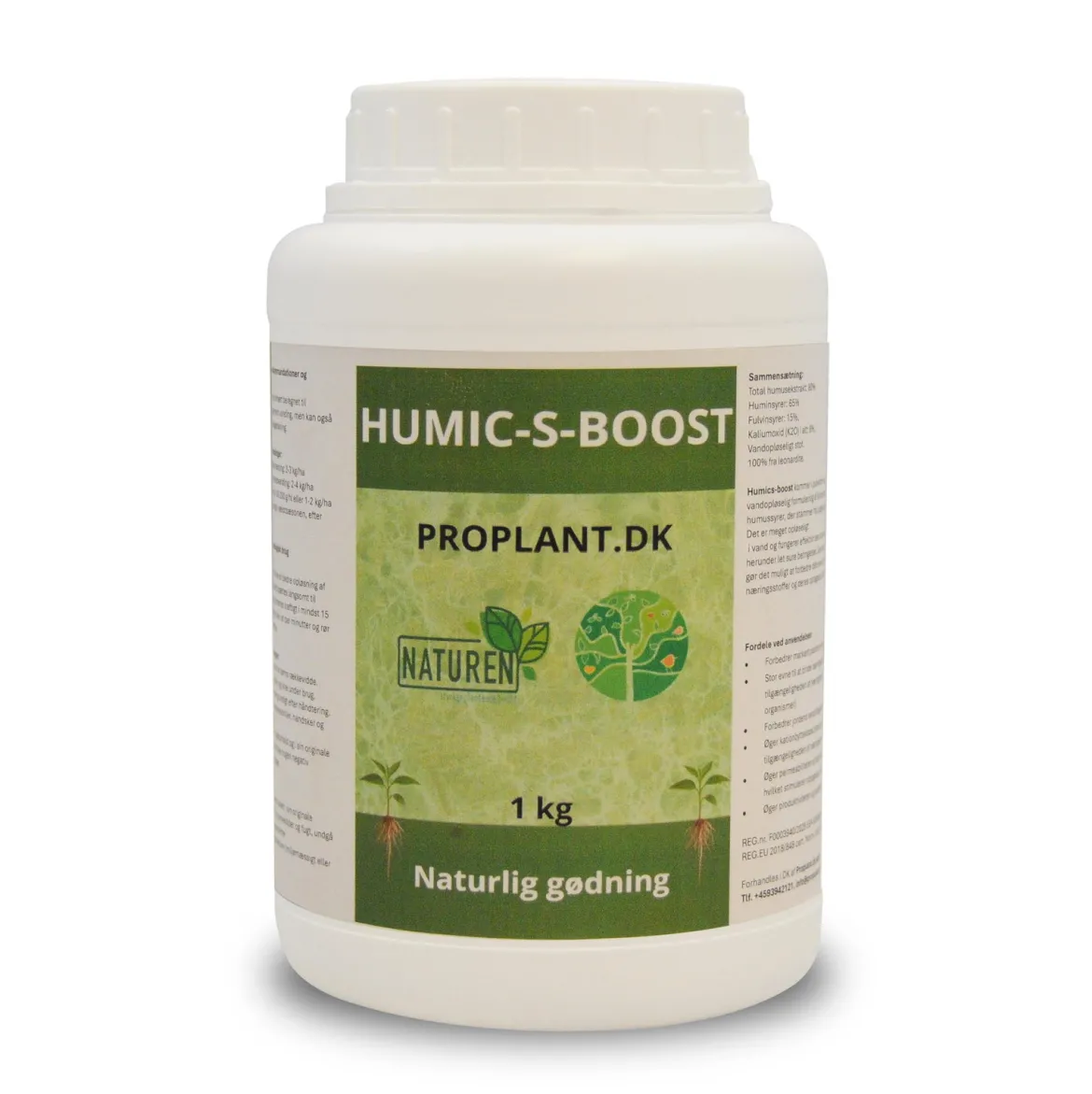 Humic-S-Boost plantegødning - 1 kg