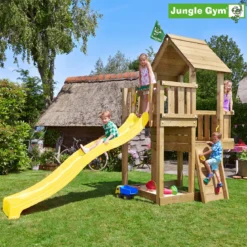Jungle Gym Cubby legetårn komplet ekskl. rutschebane