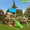 Jungle Gym Home legetårn komplet inkl. swing module xtra og rutschebane