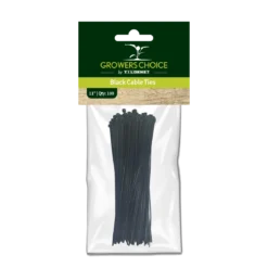Kabelstrips sorte 100 stk. 5 mm x 30 cm