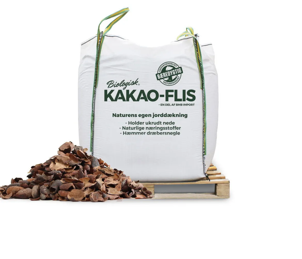 Kakao-flis, kakaoskaller - 1500 liter