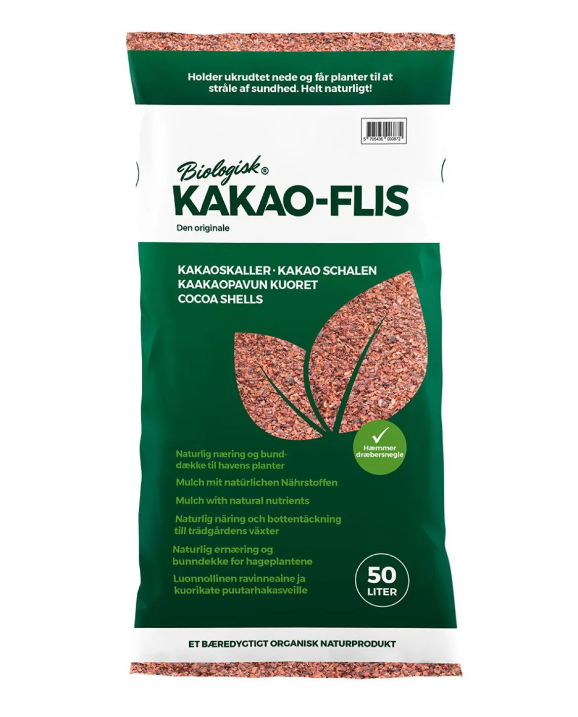 Kakao-flis - 50 liter