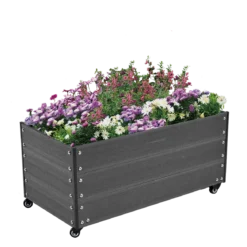 Kapilærskjuler HORTUS inkl. hjul, WPC 36 x 50 x 90 cm