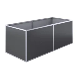 KGT 210 højbed i aluminium, 205 x 77 cm