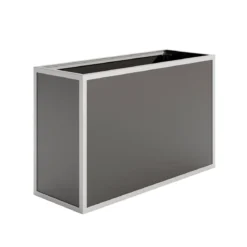 KGT 130 højbed i aluminium, 121 x 45 x 77 cm