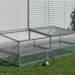 KGT skildpadde sokkel til mistbænk 210, aluminium, 205 x 91 x 23 cm