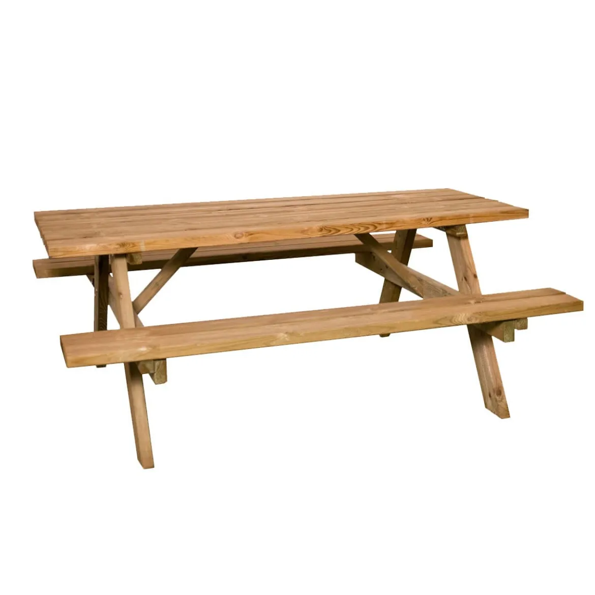 Klassisk bord-/bænkesæt, natur