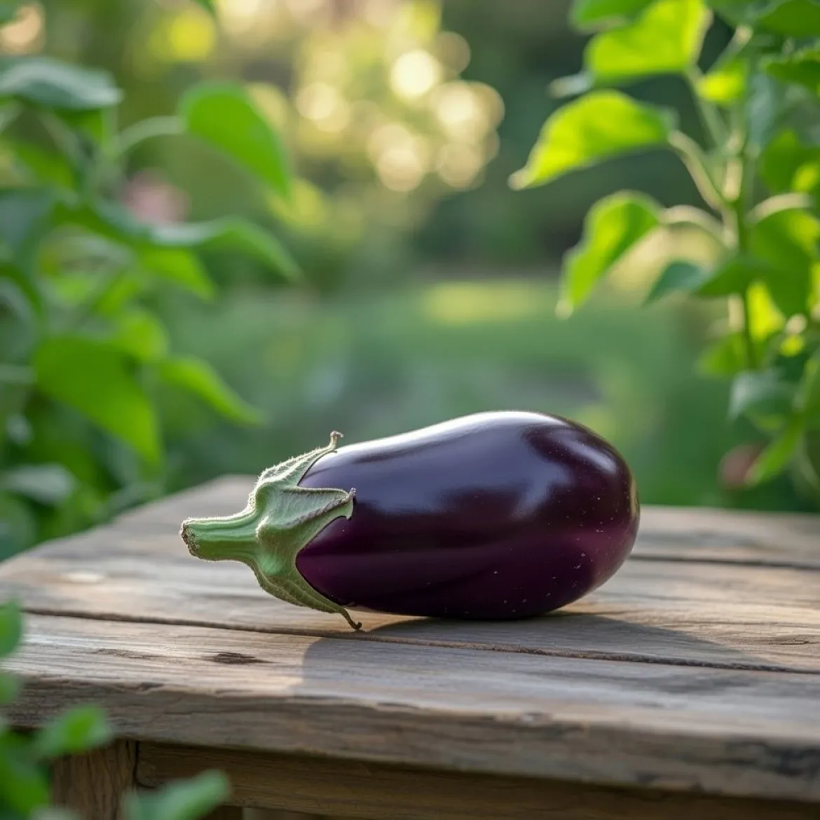 Økologisk Aubergine frø "Black Beauty"