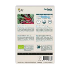 Økologisk Bladbede frø, Rhubarb Chard