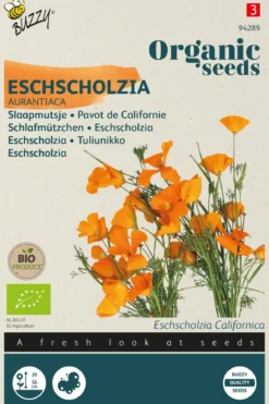 Økologisk Californisk Guldvalmue frø "Aurantiaca"