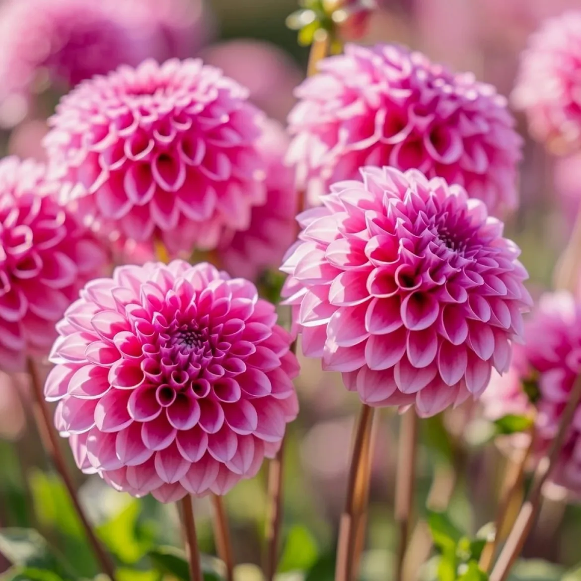 Økologisk Dahlia "Sandra" - 1 knold