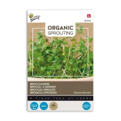 Økologiske broccolispirer frø 20 g
