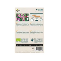 Økologiske ærteblomster – Spencer blanding, frø