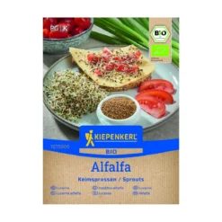 Økologiske Spirefrø Alfalfa - 40 g