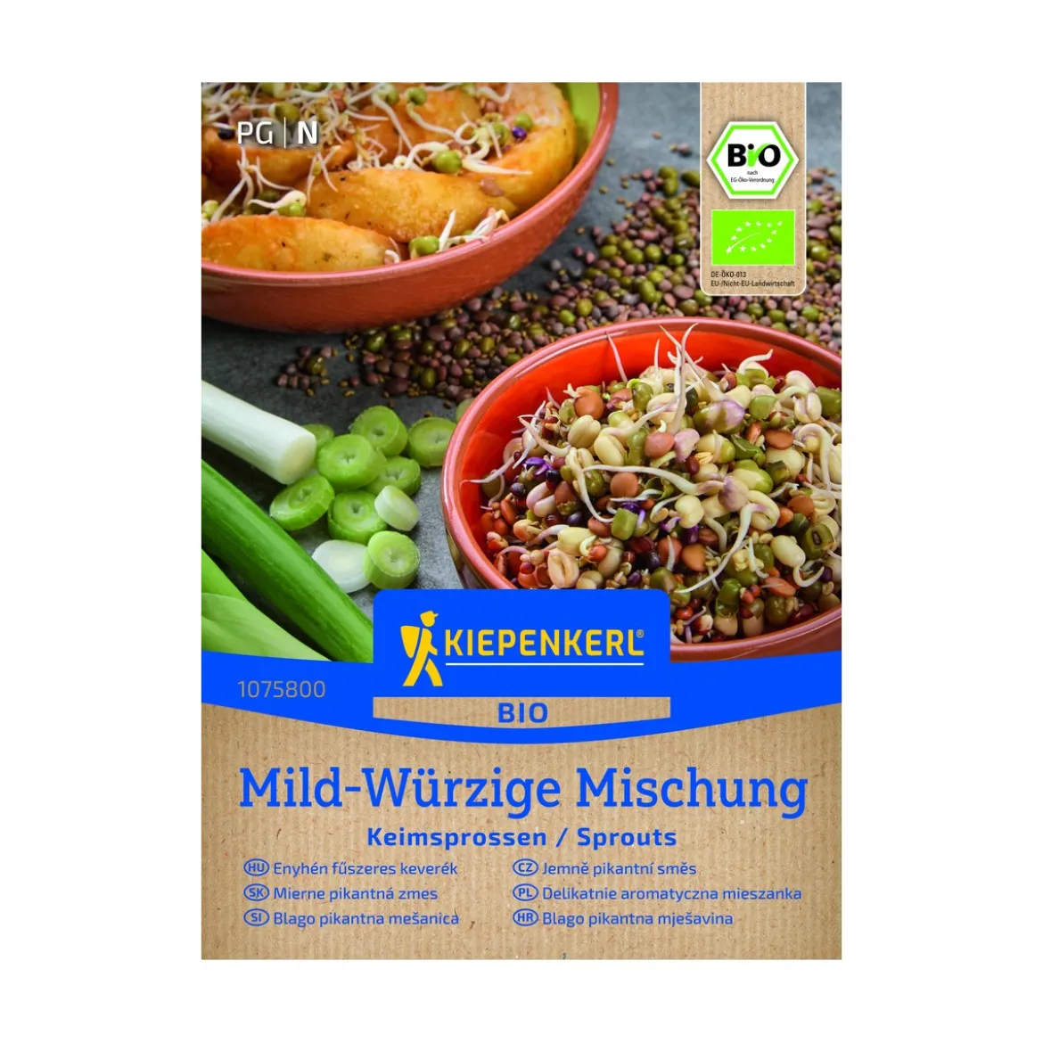Økologiske Spirefrø Mild-krydret Blanding - 50 g