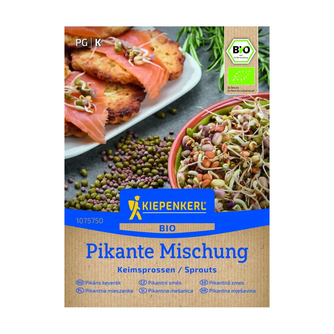Økologiske Spirefrø Pikant Blanding - 30 g