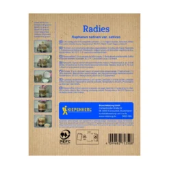 Økologiske Spirefrø Radise - 60 g