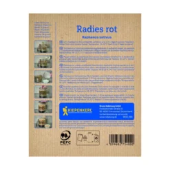 Økologiske Spirefrø Radise Rød - 30 g