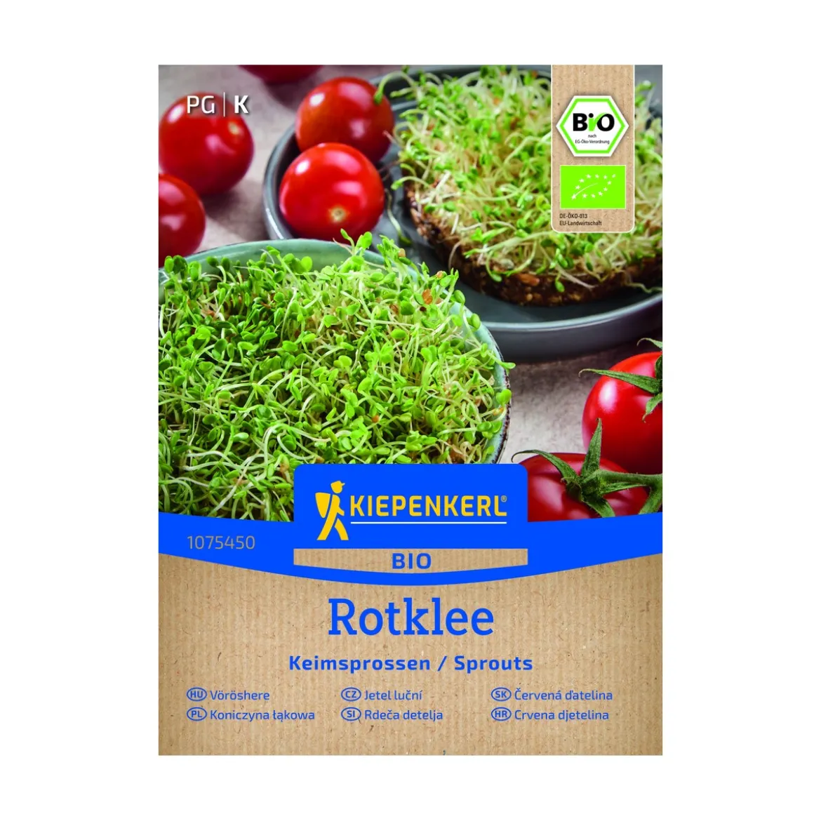 Økologiske Spirefrø Rødkløver - 20 g