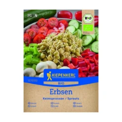 Økologiske Spirefrø Ærter - 50 g