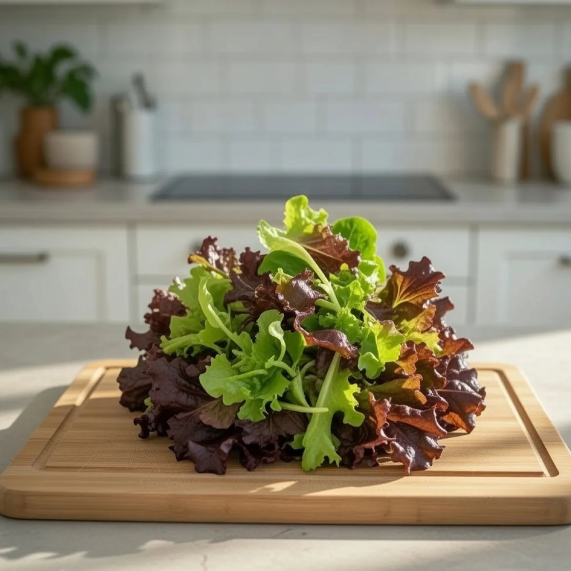 Økologisk frø, fransk salat blanding