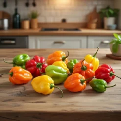Økologisk Habanero chili - mix