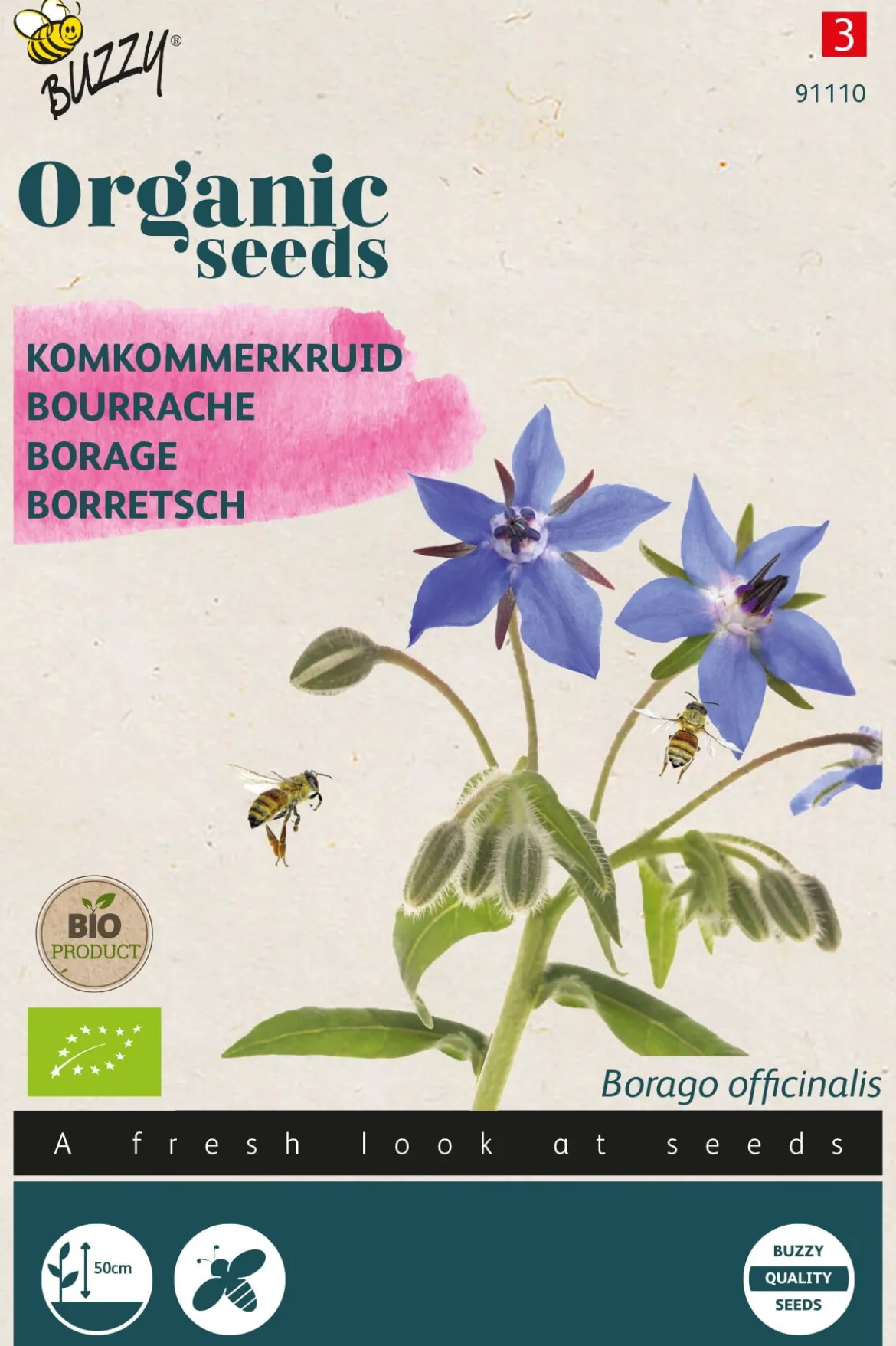 Økologisk Hjulkrone frø