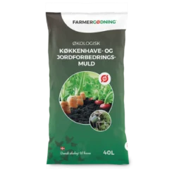 Økologisk Køkkenhave- og jordforbedring - 40 liter