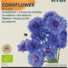 Økologisk Kornblomst frø "Blue Ball"