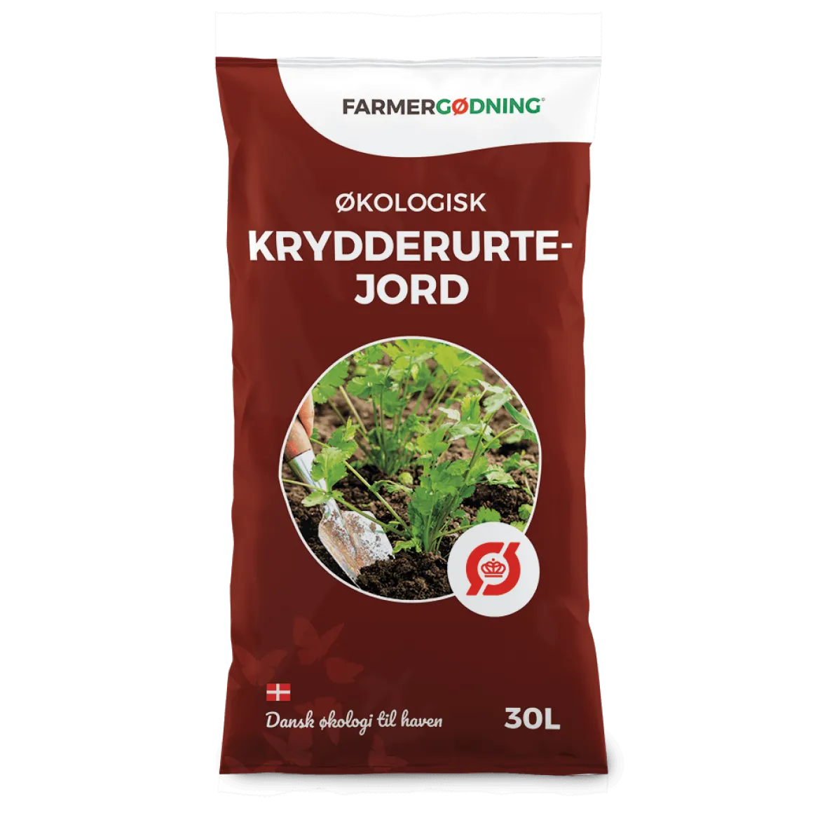 Økologisk Krydderurtejord - 30 liter
