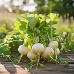 Økologisk Majroe frø, Platte Witte Mei