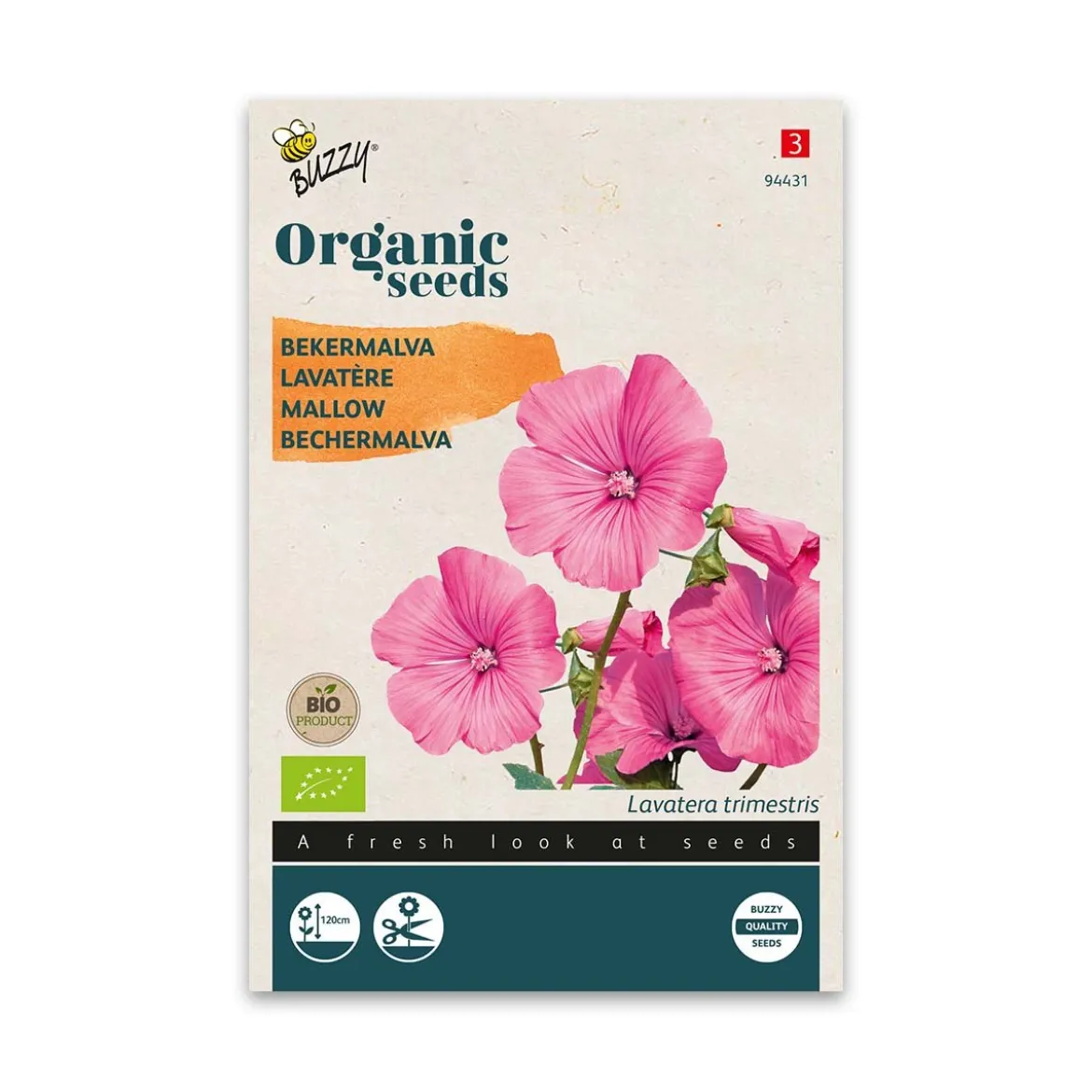 Økologisk Mamelukærme frø, Rose/Red