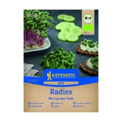 Økologisk Mikrogrøntpude Radise - 3 stk.