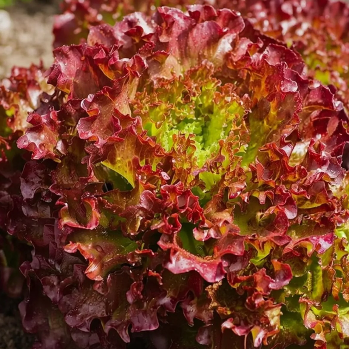 Økologisk Salat frø, Lollo Rossa