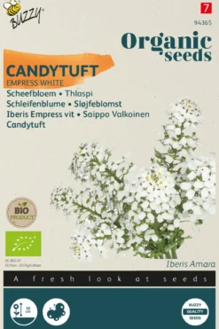 Økologisk Sløjfeblomst frø "Empress White"