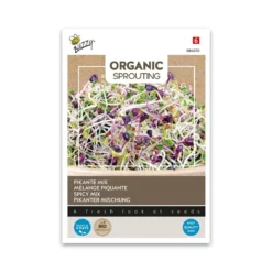 Økologisk spicy salatmix spirer frø - 30 g
