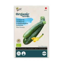 Økologisk Squash frø, Black Beauty