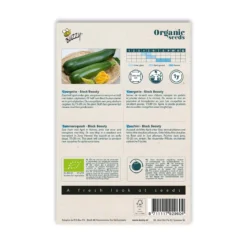 Økologisk Squash frø, Black Beauty