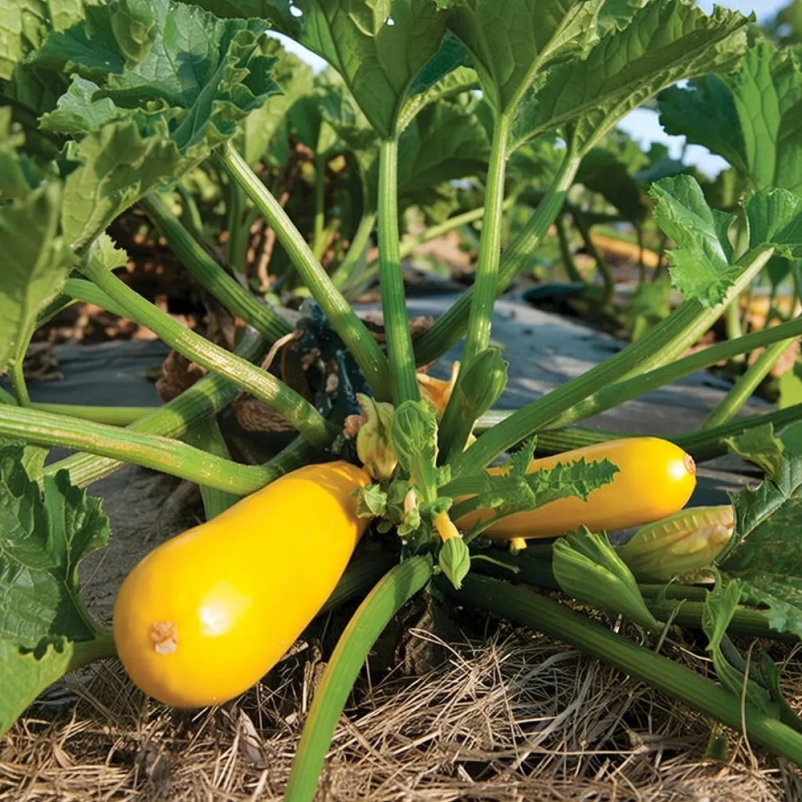 Økologisk squash frø, Yellowfin F1