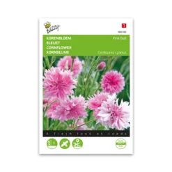 Kornblomst Pink Ball frø