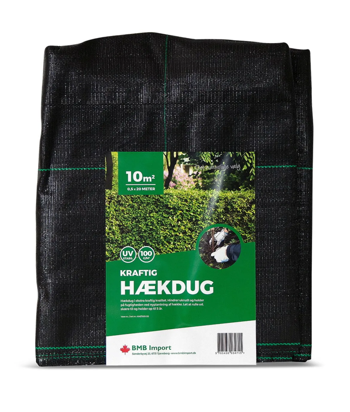 Kraftig hækdug - 0,5 x 20 meter