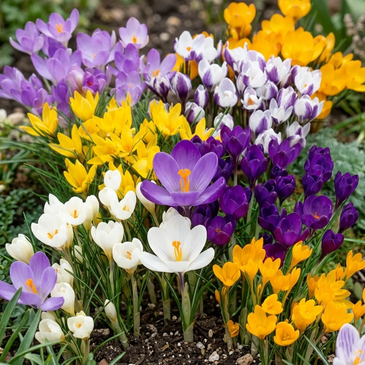 Krokus 'Botanisk Blanding'