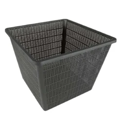 Kvadratisk kurv til vandplanter - 30 x 30 x 20 cm