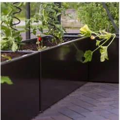 Land Black – Sort plantekasse, aflang - 40 x 60 x 40 cm