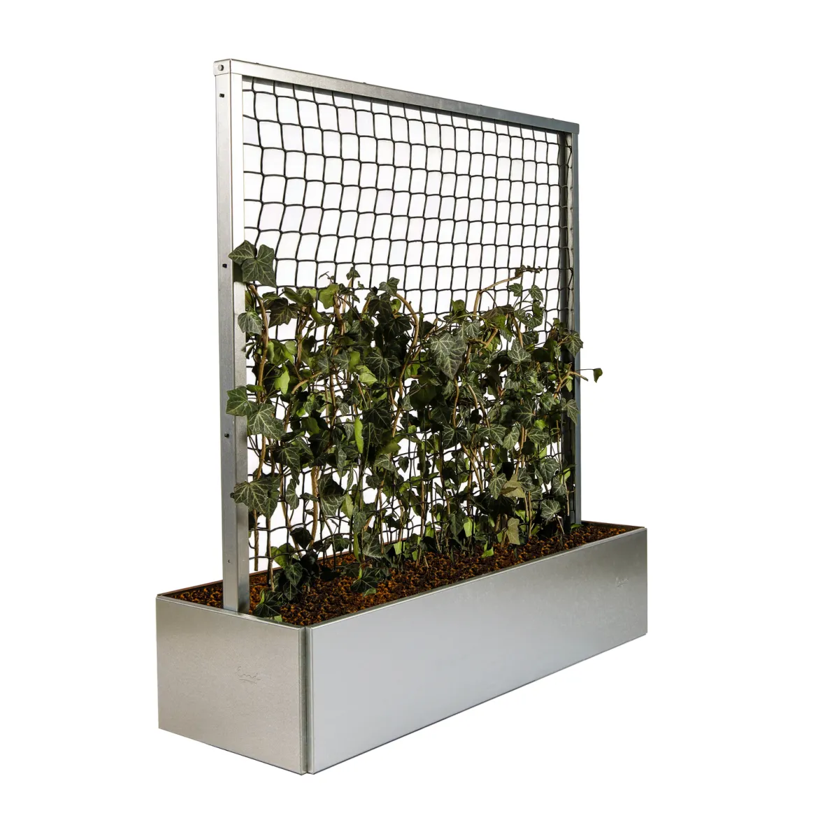 Land Classic - Højbed med espalier - Galvaniseret - Uden bundplade