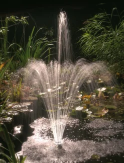 LED-Jet Vulcano ½ Springvandspumpe med lys