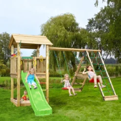 Legetårn Jungle Gym Casa 2.1, m/2-Climb Module 220 ekskl. rutschebane