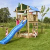 Legetårn Jungle Gym Fort 2.1 inkl. blå rutschebane